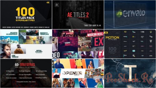 VideoHivePack - 273 (After Effects Projects Pack)