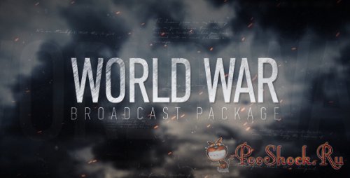 VideoHive - World War Broadcast Package (aep)