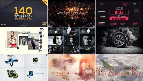 VideoHivePack - 284 (After Effects Projects Pack)