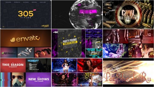 VideoHivePack - 290 (After Effects Projects Pack)