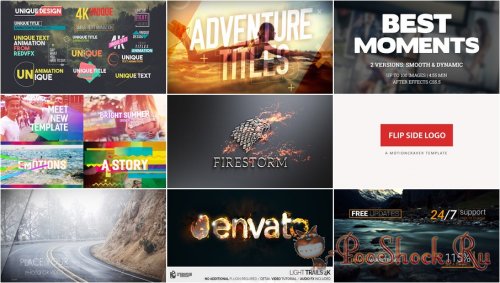 VideoHivePack - 292 (After Effects Projects Pack)