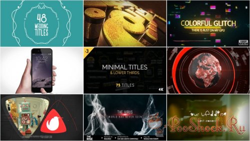 VideoHivePack - 309 (After Effects Projects Pack)