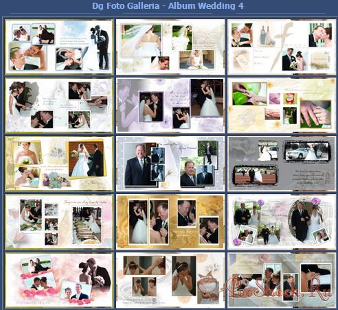 DG Foto Galleria - Wedding Vol.01-05 + Dg Foto Art v5.2 RUS-ENG RePack