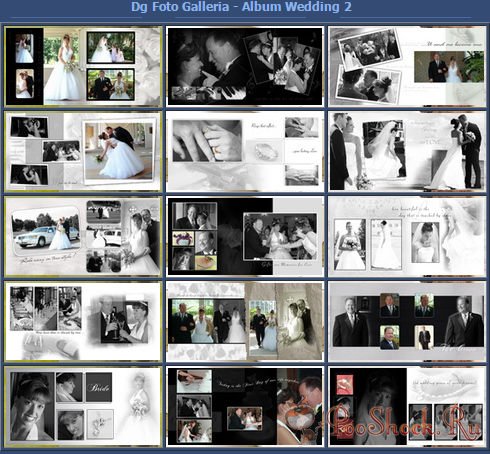 DG Foto Galleria - Wedding Vol.01-05 + Dg Foto Art v5.2 RUS-ENG RePack