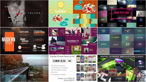 VideoHivePack - 337 (After Effects Projects Pack)