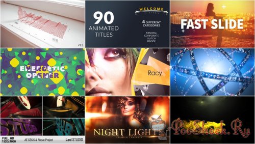 VideoHivePack - 346 (After Effects Projects Pack)