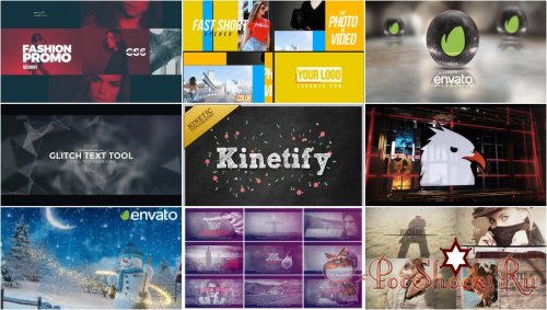 VideoHivePack - 348 (After Effects Projects Pack)
