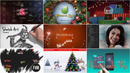 VideoHivePack - 353 (After Effects Projects Pack)