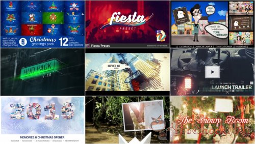 VideoHivePack - 360 (After Effects Projects Pack)