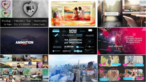 VideoHivePack - 388 (After Effects Projects Pack)