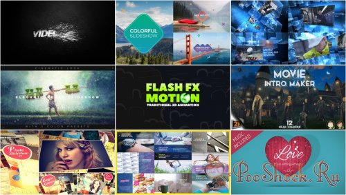 VideoHivePack - 391 (After Effects Projects Pack)