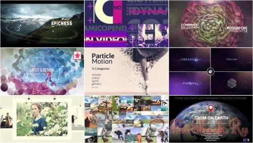 VideoHivePack - 394 (After Effects Projects Pack)