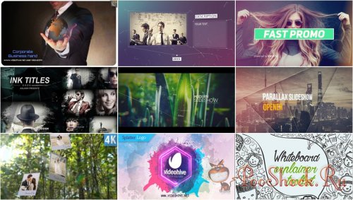 VideoHivePack - 400 (After Effects Projects Pack)