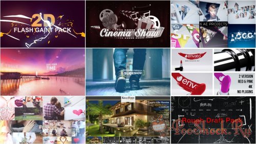VideoHivePack - 405 (After Effects Projects Pack)