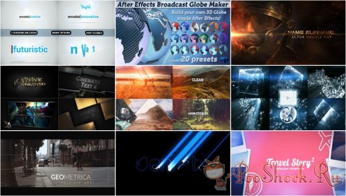 VideoHivePack - 412 (After Effects Projects Pack)