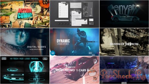 VideoHivePack - 430 (After Effects Projects Pack)