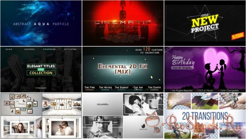 VideoHivePack - 432 (After Effects Projects Pack)