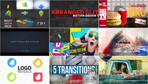 VideoHivePack - 455 (After Effects Projects Pack)
