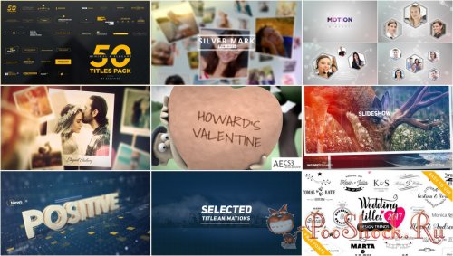 VideoHivePack - 461 (After Effects Projects Pack)