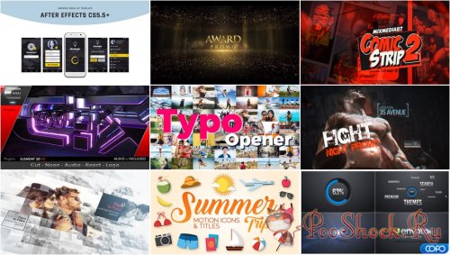 VideoHivePack - 467 (After Effects Projects Pack)