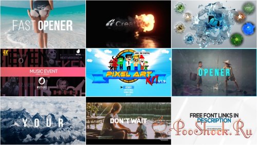 VideoHivePack - 473 (After Effects Projects Pack)