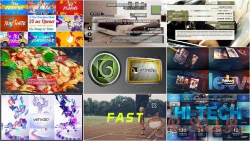 VideoHivePack - 517 (After Effects Projects Pack)