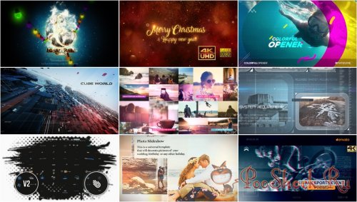 VideoHivePack - 524 (After Effects Projects Pack)