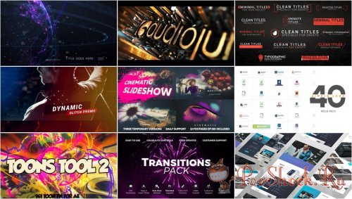 VideoHivePack - 532 (After Effects Projects Pack)