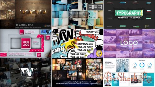 VideoHivePack - 547 (After Effects Projects Pack)