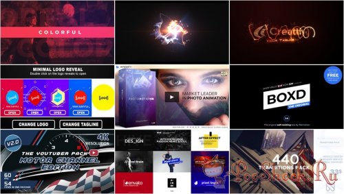 VideoHivePack - 598 (After Effects Projects Pack)