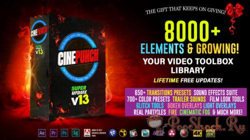 CINEPUNCH v13: 8000+ Elements and Growing!