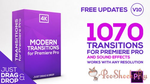 VideoHive - Modern Transitions | For Premiere PRO (prproj)