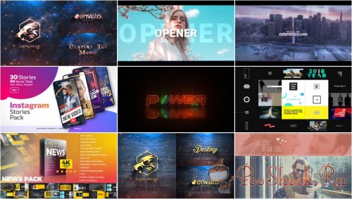 VideoHivePack - 675 (After Effects Projects Pack)