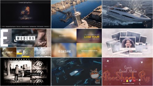 VideoHivePack - 698 (After Effects Projects Pack)