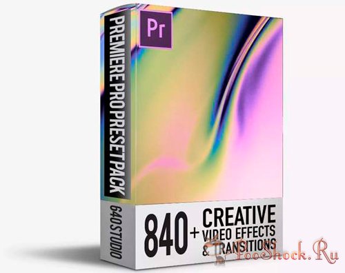 840 Transitions Pack For Premiere Pro CC (v3.1.2)