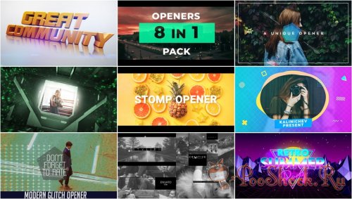 VideoHivePack - 755 (After Effects Projects Pack)