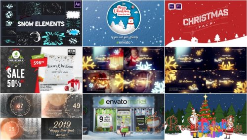 VideoHivePack - 783 (After Effects Projects Pack) - [Christmas]