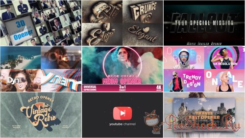 VideoHivePack - 799 (After Effects Projects Pack) - [Opener]