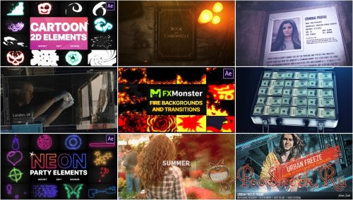 VideoHivePack - 812 (After Effects Projects Pack)