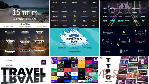 VideoHivePack - 835 (After Effects Projects Pack) - [Titles]