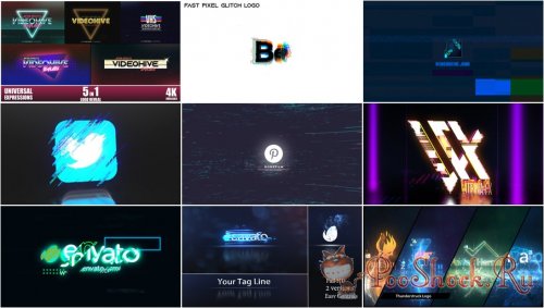 VideoHivePack - 908 (After Effects Projects Pack) - [Logo]