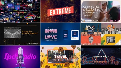 VideoHivePack - 947 (After Effects Projects Pack)