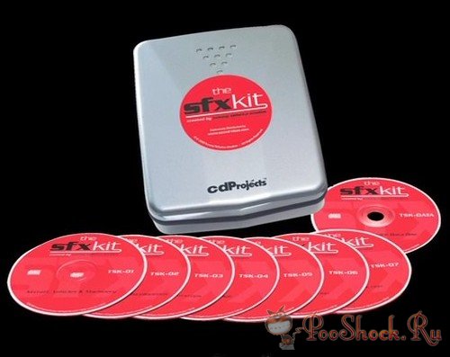 Sound Ideas - The SFX KIT Disk Sound Effects Library (WAV)